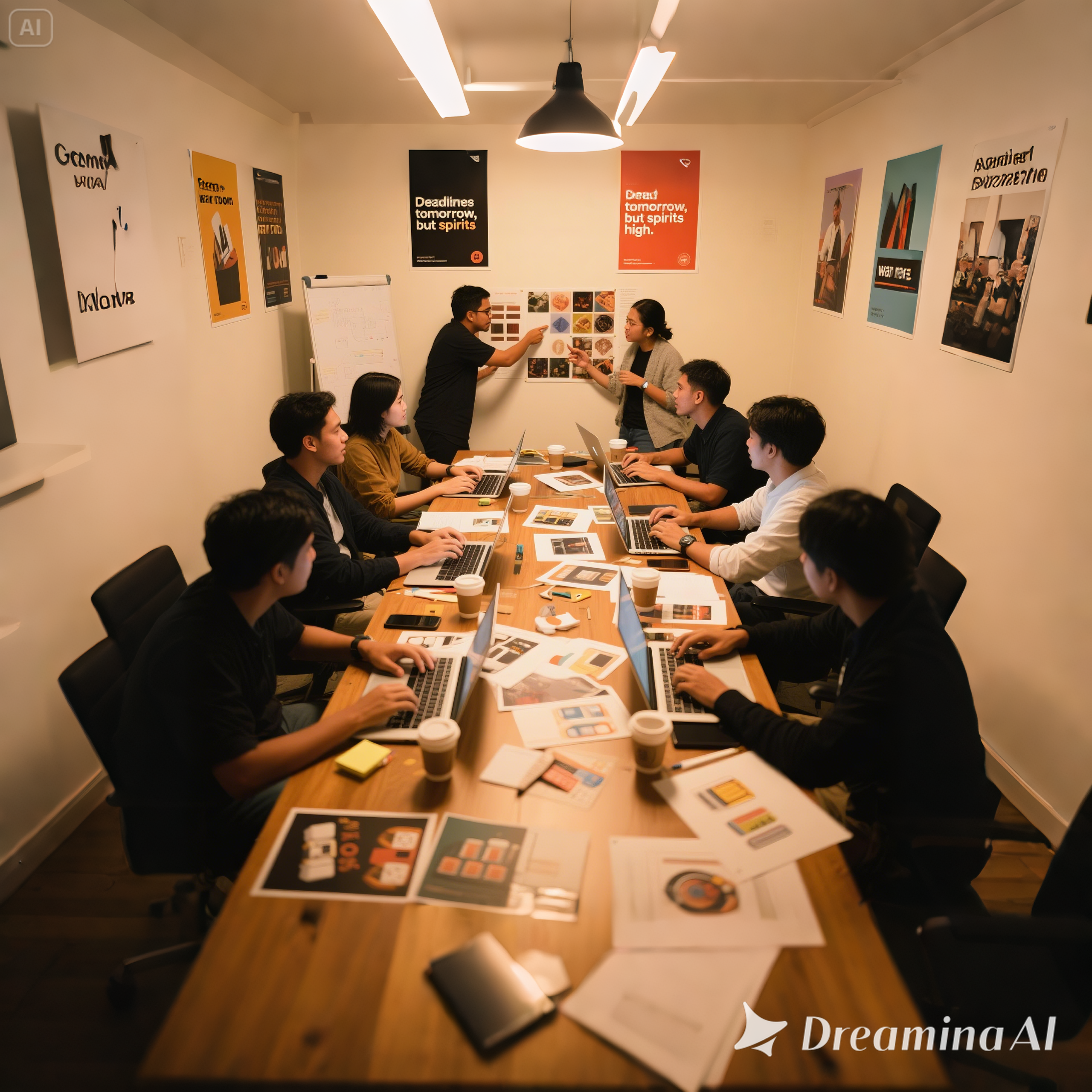 dreamina-2025-08-04-4488-Overhead or semi-wide-angle shot of a “w...